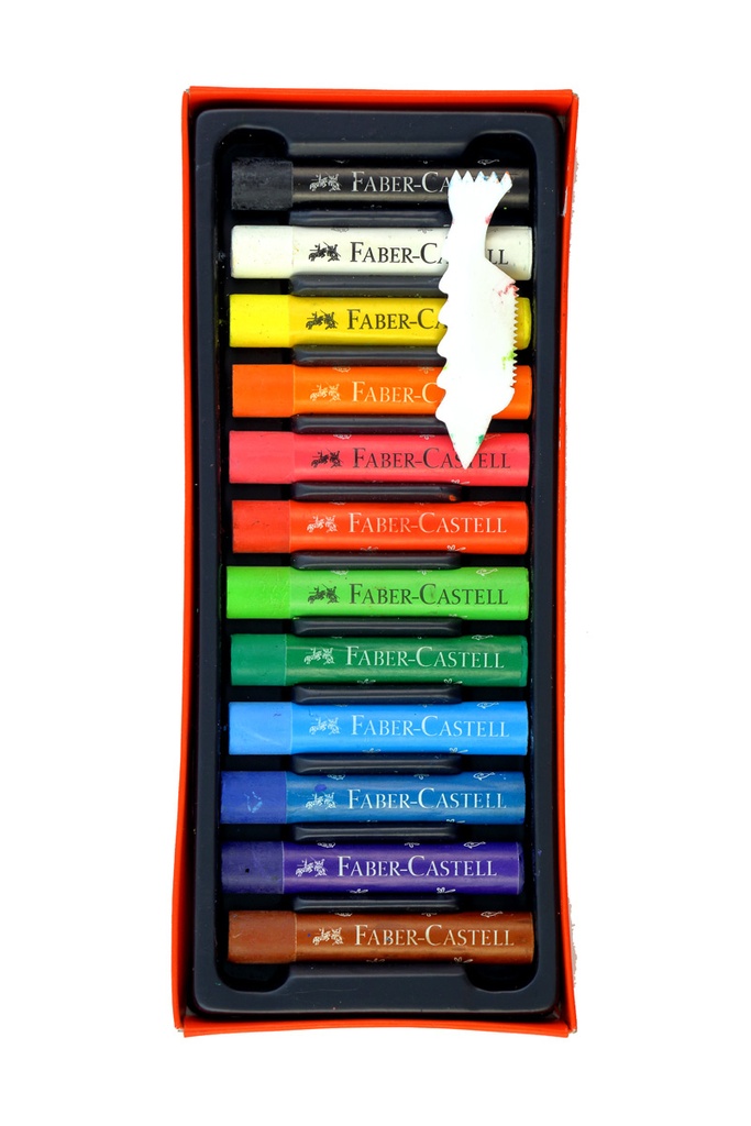 PASTEL OIL 12'S JUMBO FABER