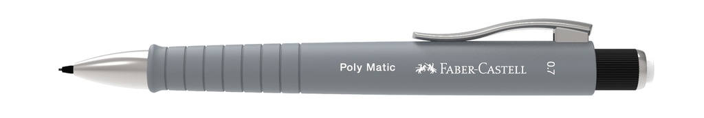 PENCIL MECH POLY 0.7MM GRY