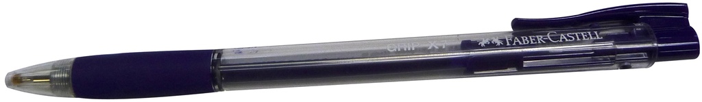 PEN BALL GRIPX7 MM RETRACT BLU