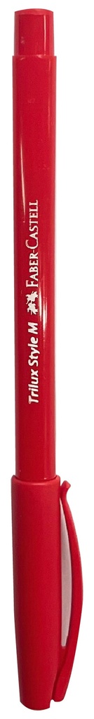 PEN BALL TRILUX RED MED