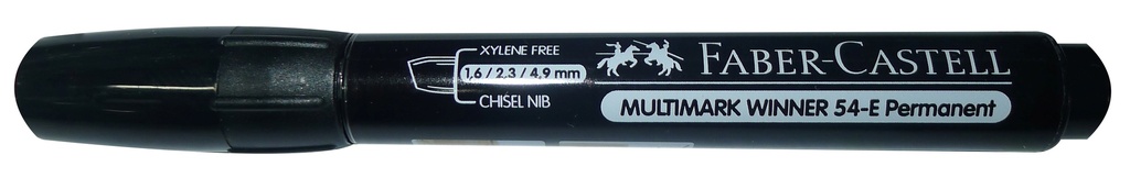MARKER PERM 54/E BLK C/TIP