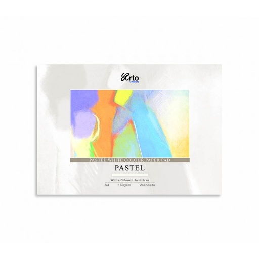 [CW36280] PAD PAPER WHI PASTEL A4 24SHT