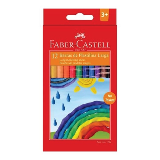 [FCCPL12L] CLAY PLASTILINA 12'S LARGE