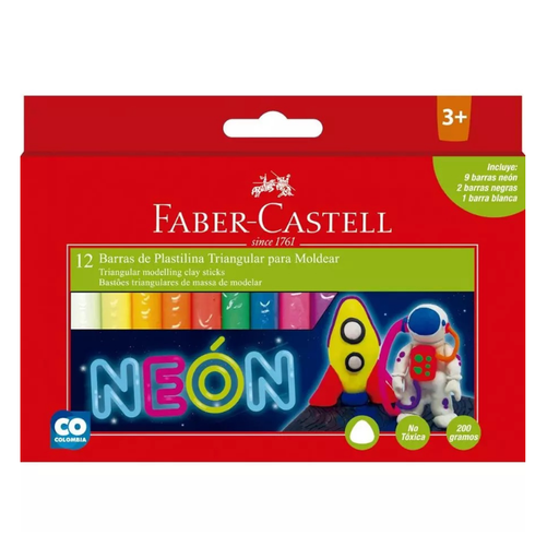 [FCCPLN10] CLAY PLAST 12'S NEON (PLN12)