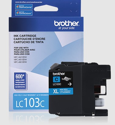 [BR103CY] CART BROTHER LC103 CYAN