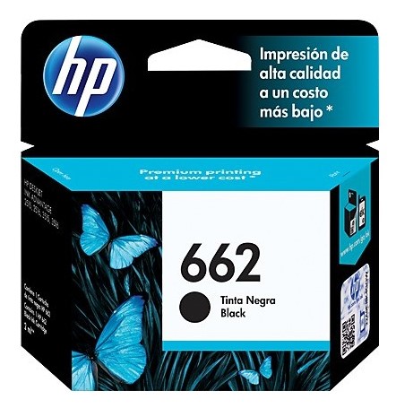 [HP662BK] CART HP INKJET 662/CZ103AL BLK