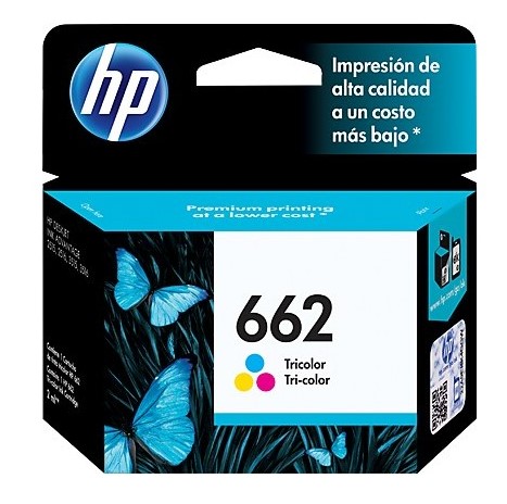 [HP662CL] CART HP INKJET 662/CZ104AL COL
