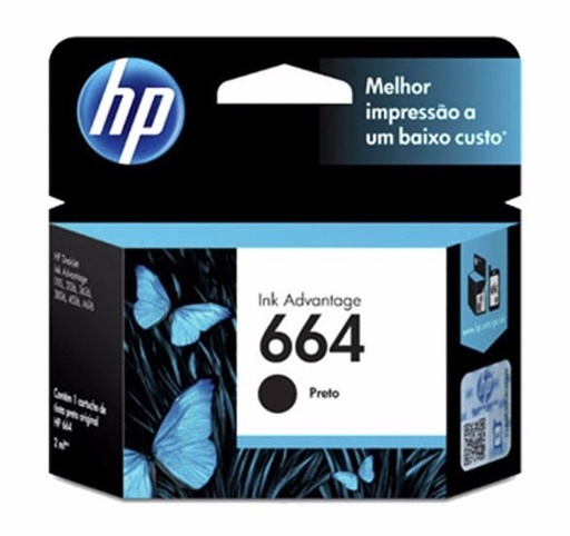 [HP664BK] CART HP INKJET 664/F6V29AL BLK