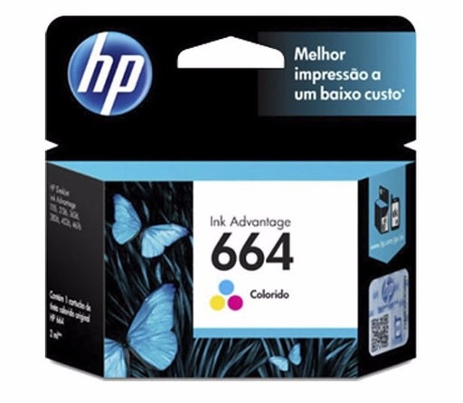 [HP664CL] CART HP INKJET 664/F6V28AL COL