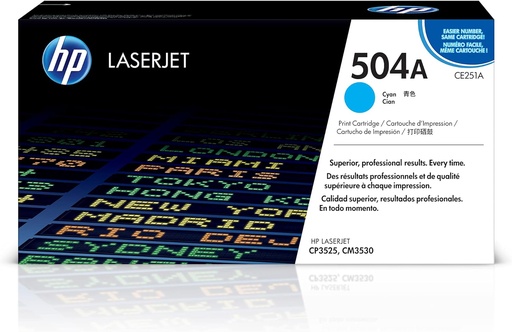 [HPCE251] TONER HP CE251A CYAN