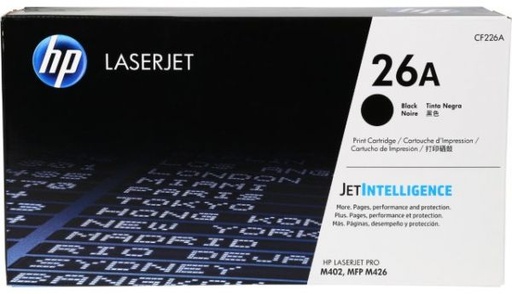 [HPCF226] TONER HP CF226A BLK(26A)