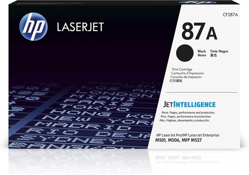 [HPCF287] TONER HP CF287A/87A BLK