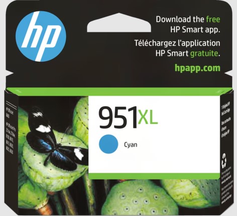 [HPCN046] CART HP INKJET HP 951XL CYAN***