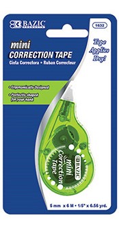 [BZ01632] CORR TAPE MINI 1633