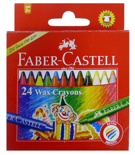 [FCI20092] CRAYONS FABER 24 JUM WAX 120039