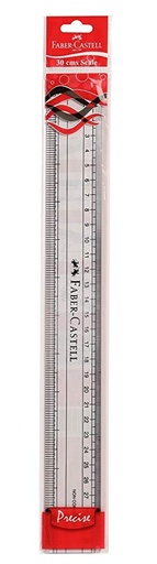 [FCI71220] RULER PLASTIC 12IN SLIM CLEAR