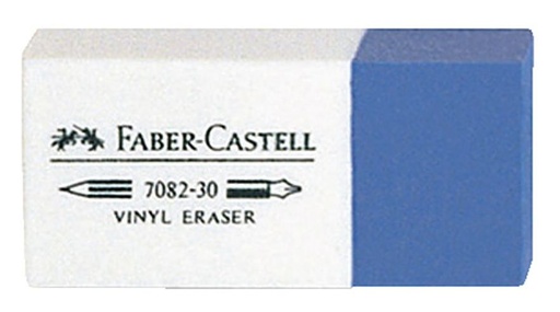 [FCM1882] ERASER WHITE/BLU MED 1882-30