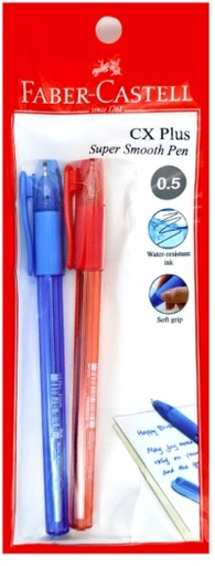 [FCM541115] BLISTER PEN CX PLUS 05 BU/RD