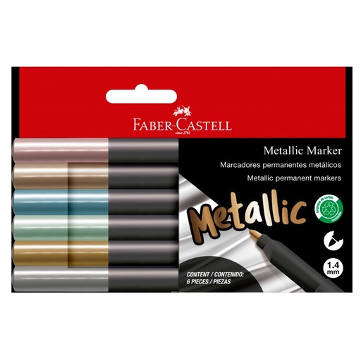 [FCP452040] MARKER METALLIC 4PK