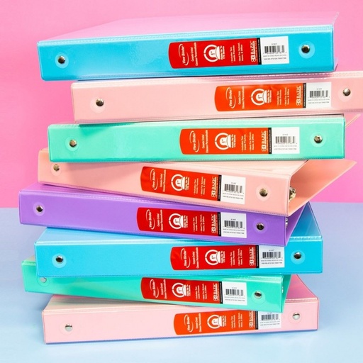 [BZ03167] BINDER 1" 3-RING ASST