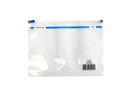 [SN11448] BAG ZIPPA A5 COLORED STRIP
