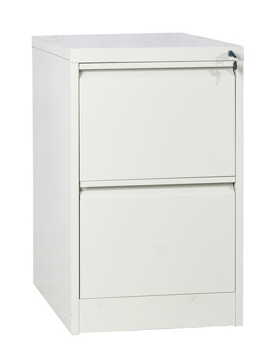 [FUR2DV] 2 DRAWER VERTICAL CABINET GREY