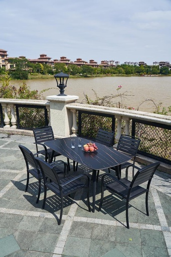 [FUYLN101012A] CHAIR OUTDOOR NATURAL BEIGE SET 3