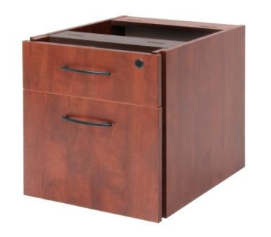 [FUYLN107C] PEDESTAL DRAWS BOX FILE CHERRY