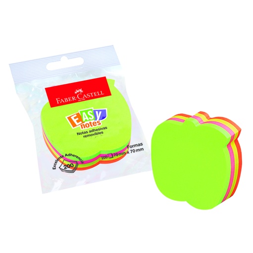 [FCP05104] NOTE STICKY APPLE 2 3/4X2 3/4