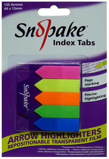 [SN13906] TAPE INDEXTAB HILIGHTER ARROW