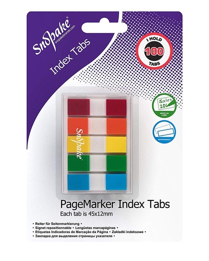[SN15844] TAPE INDEX TAB PAGEMARKER ASST