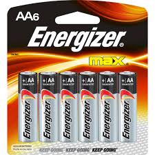 [MC0353] BATTERIES ENERGIZER AA (6)
