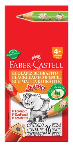 [FCB1205J] PENCIL HB JUMBO PRESCHOOL-36