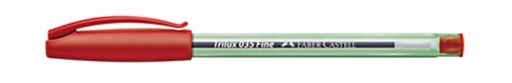 [FCP035RF] PEN #035 LUX BALL POINT RED FINE