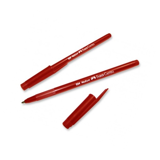 [FCP34RM] PEN #034 LUX BALL POINT RED MED
