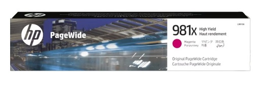 [HP981XMA] TONER HP 981X HIGH YIELD MAGENTA (L0R10A)